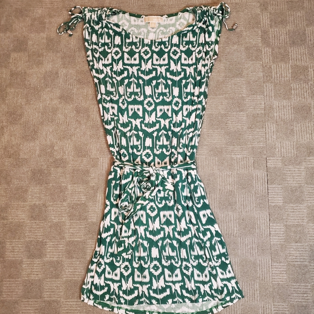 Michael Kors Printed Sleeveless Mini-Dress